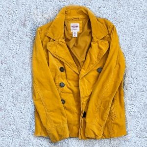 Yellow Woman’s XXL peacoat